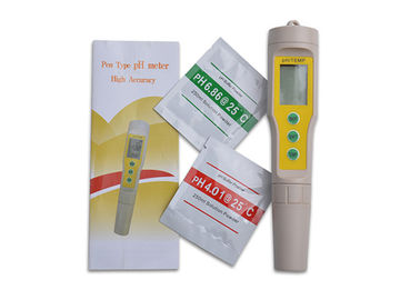Αδιάβροχος ψηφιακός μετρητής pH υψηλής επίδοσης με τον αισθητήρα θερμοκρασίας