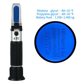 Refractometer αντιψυκτικού υγρών καθαρισμού μπαταριών οπτικό ATC Ε -84F-32F Π -60F-32F Β 1.100-1.400sg