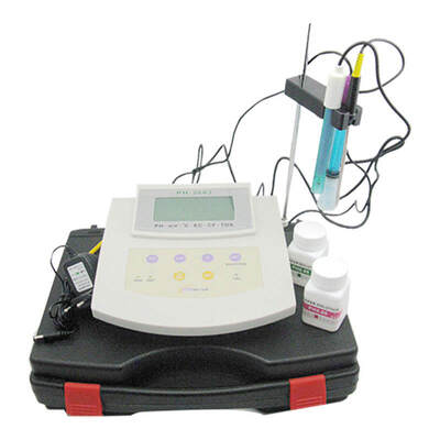 YIERYI PH-2603 Πολυλειτουργικός Επιτραπέζιος pHμετρητής 6-σε-1 με Ακρίβεια 0.01 pH για Εργαστηριακό Έλεγχο Ποιότητας Νερού