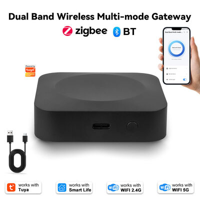 Official Smart 2.4G/5G Dual Band Multi Mode Gateway, Wholehome Smart Home Hub, Supports Zigbee  Blue Tooth