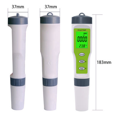 Δοκιμαστής ποιότητας νερού 3 σε 1 - pH/EC/Temp Meter με ATC για το σπίτι, το ενυδρείο και το εργαστήριο
