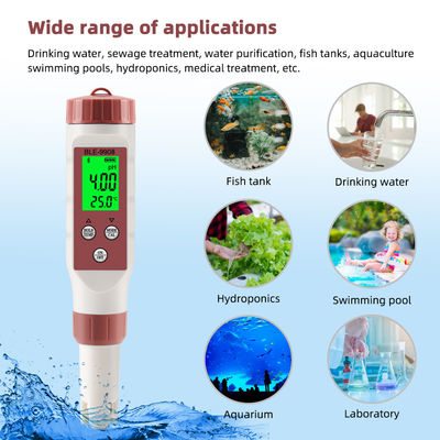 Ελέγχος ποιότητας νερού με Bluetooth - pH/TDS/EC/Temp Meter για το σπίτι, την υδροπονική και το εργαστήριο