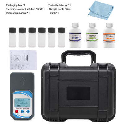 Φορητό Ψηφιακό Θολόμετρο 0-1000 NTU ±0.8% Ακρίβεια