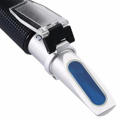 Handheld Refractometer με εύρος 0-80% Brix και ATC για ακριβή μέτρηση αλκοόλ και ζάχαρης