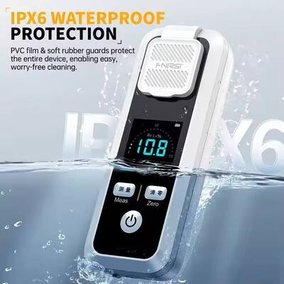 YAGO JBM-10 IPX6 Waterproof Digital Brix Refractometer with 0-32% Brix Range and ±0.01 Ri Accuracy for Sugar, Juice, and Beverage Testing