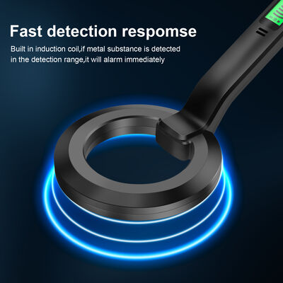 Handheld Metal Scanner with 360° Scanning, LCD Display, and ABS Shell for High Sensitivity Detection