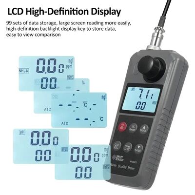 Μετρητής διαλυμένου οξυγόνου με υψηλής ακρίβειας αισθητήρα οπτικής ευρεσιτεχνίας με εξωτερικό σχεδιασμό ανιχνευτή και συμπαγές φορητό μετρητή ποιότητας νερού