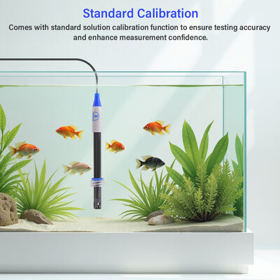 501-2 ORP Электрод с керамическим сердечником Ag/AgCl Справочный и Диапазон ±2000 мВ для Лабораторного и Полевого Использования