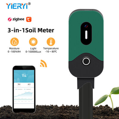 Tuya Smart Zigbee Tester Sensor Θερμοκρασία υγρασία φωτισμός Μέτρο μέτρησης Zigbee Sensor υγρασία εδάφους