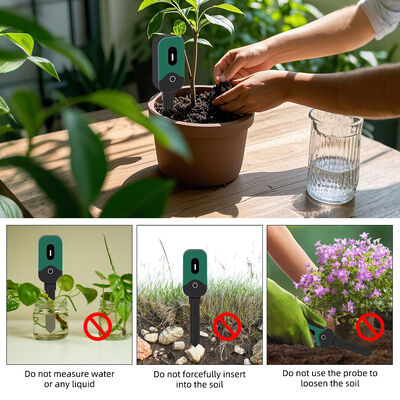 Tuya Smart Zigbee Tester Sensor Θερμοκρασία υγρασία φωτισμός Μέτρο μέτρησης Zigbee Sensor υγρασία εδάφους
