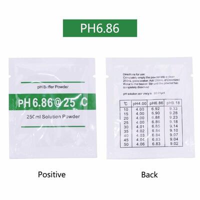 4.01 6.86 9.18 Φαθ Buffer Solution Calibration Ph Φαθ Buffer Powder σε Ph Meter