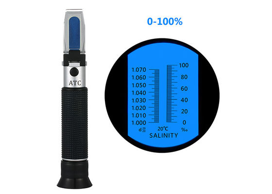 Ψηφιακό Refractometer αλατότητας ATC νερού της θάλασσας 20°C CE