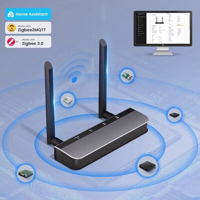YIERYI Zigbee 3.0 PoE Dongle Gateway Hub για οικιακό βοηθό Zigbee2 MQTT ESP32+CC2652P Δύο κεραίες 5dBi τύπου C/PoE