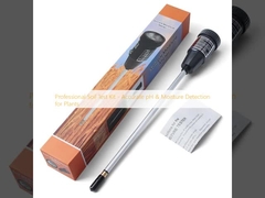 Επαγγελματική συσκευή δοκιμής εδάφους - Ακριβής ανίχνευση pH και υγρασίας για φυτά